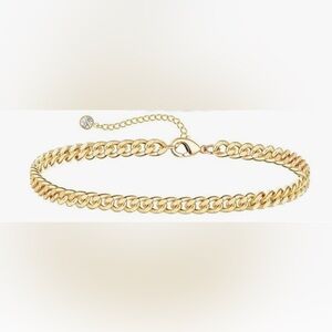 #28 14k Gold Chain Bracelet